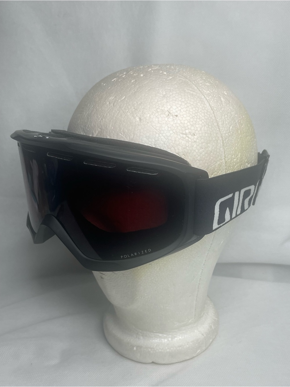 Giro Index OTG Ski Snowboard Goggles Black Polarized Amber Rose Lens Adult OSFM